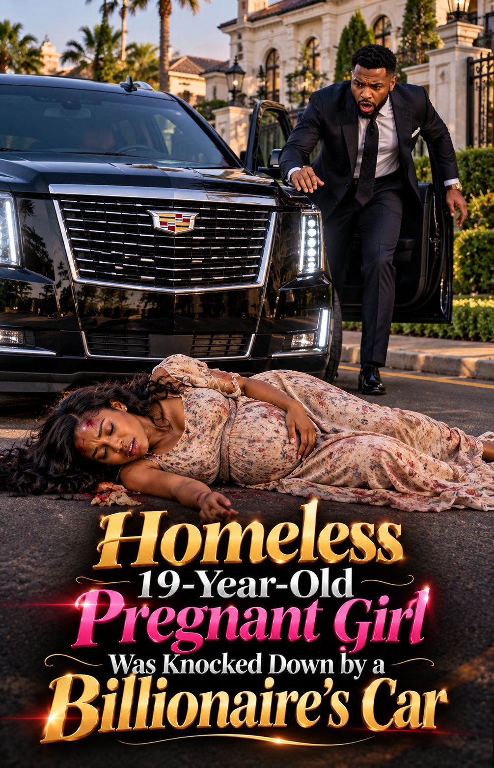Homeless 19-Year-Old Pregnant Girl Was Knocked Down by a Billionaire’s Car